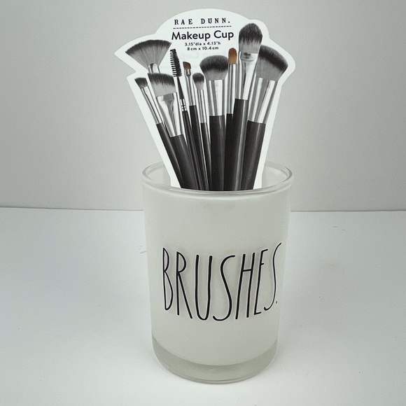 SOLD NEW! Rae Dunn BRUSHES brush holders